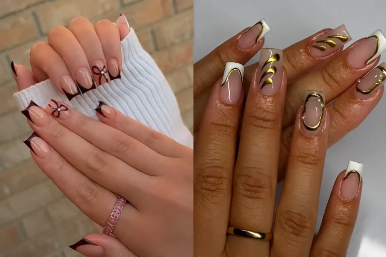 Cute Square Fall Nails That Are Trending This Year Cute Square Fall Nails