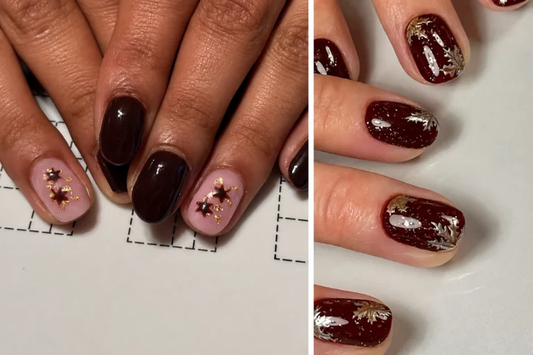 Stylish Maple Leaf Nails to Celebrate the Autumn Season Maple Leaf Nails