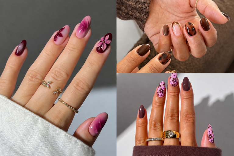 Simple Fall Nails