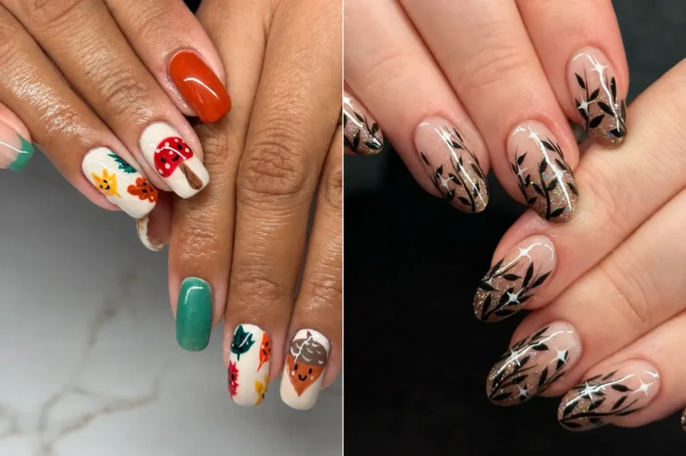 Woodland Fall Nails