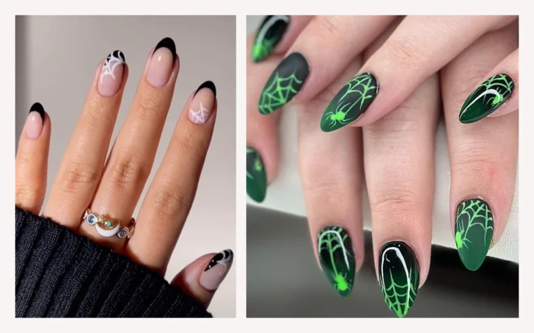 Black Halloween Nails Inspired by the Beauty of the Night black halloween nails