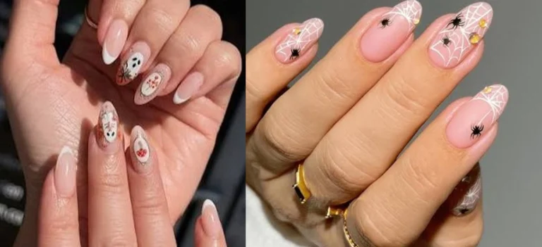 easy halloween nails